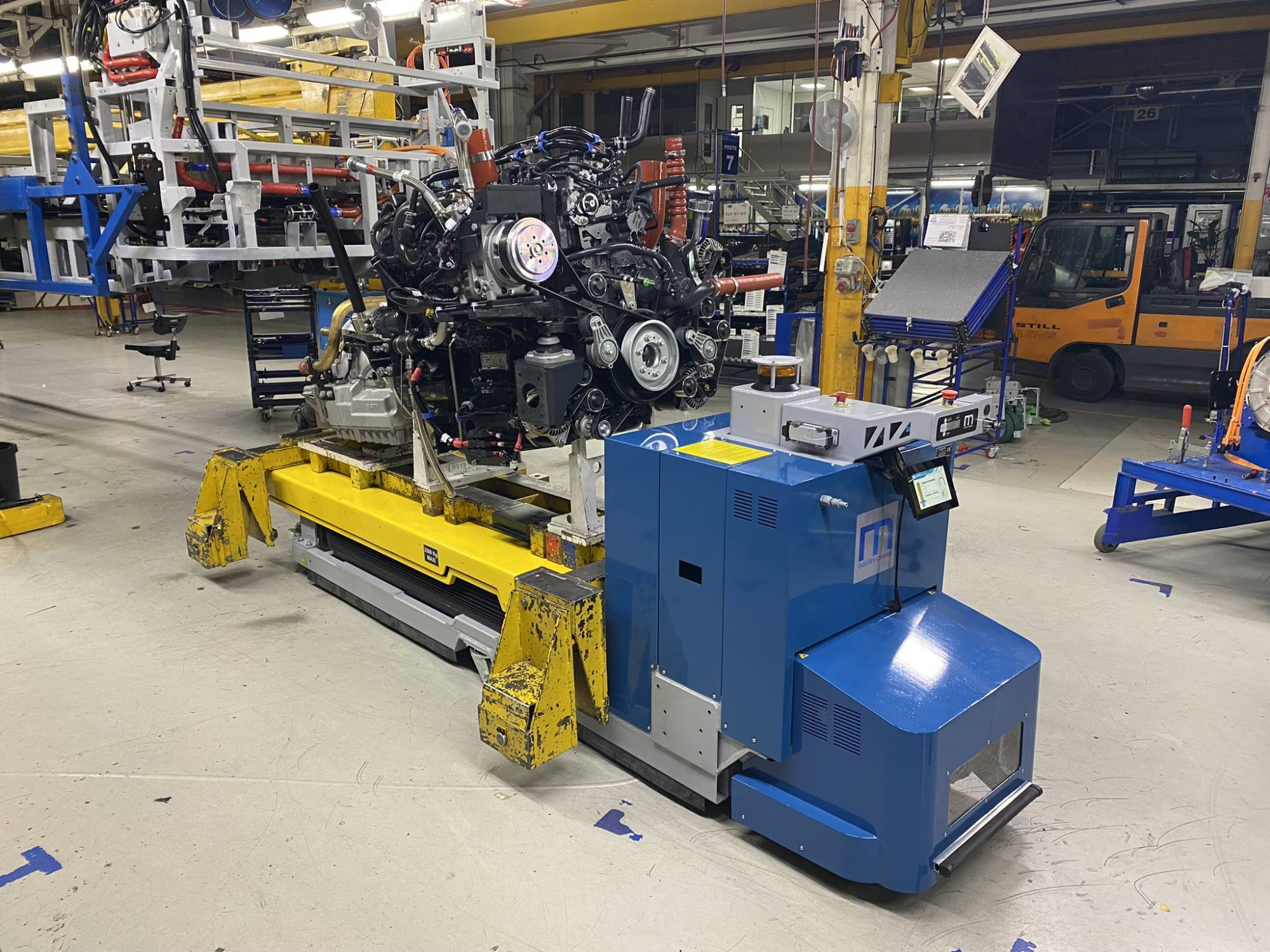 mobiler, elektrischer, multidirektionaler Hubtisch