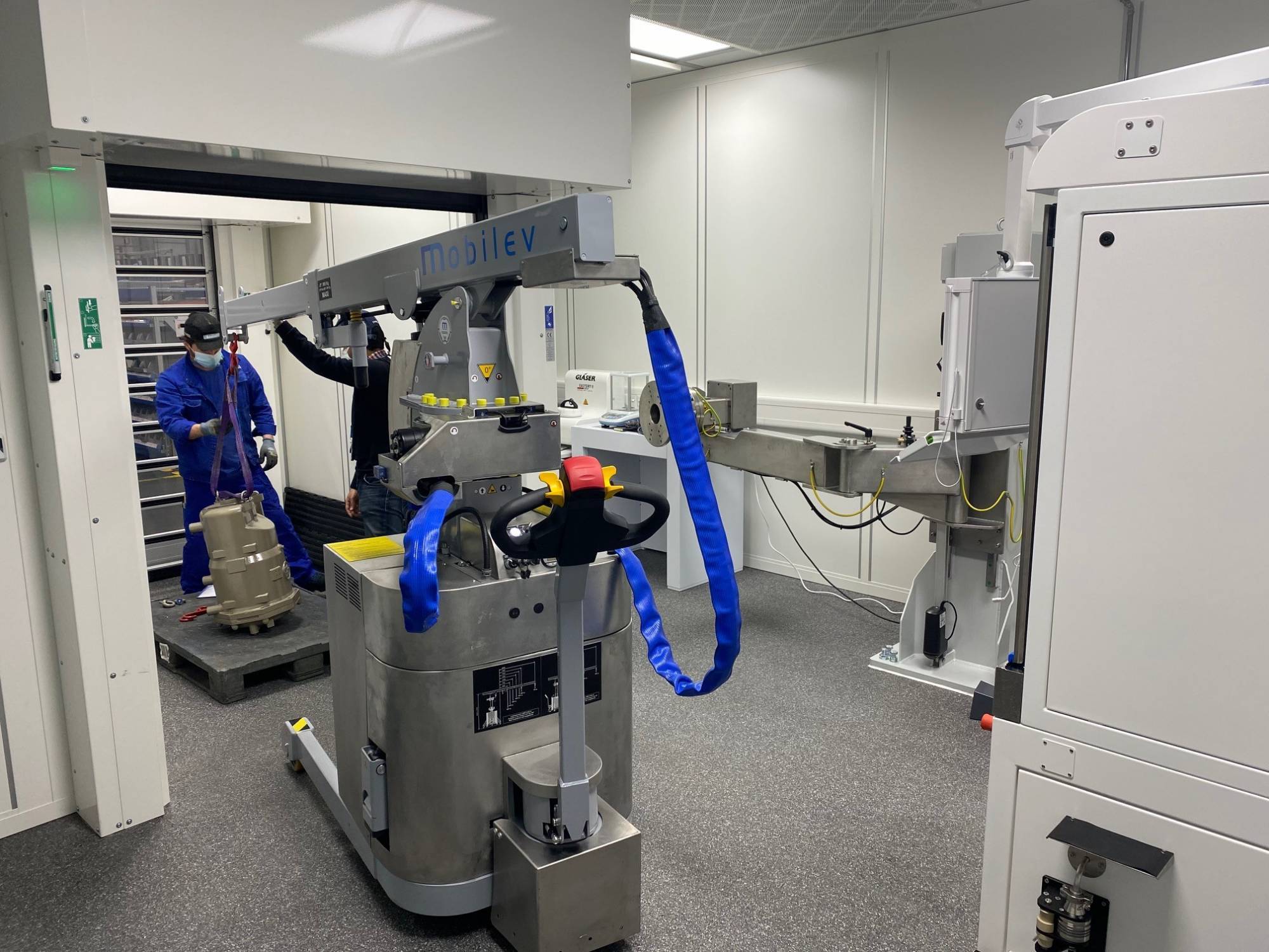 kleiner kran für reinraum