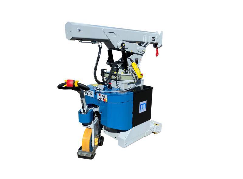 Elektrischer Werkstattkran 18° mit variablem Radstand