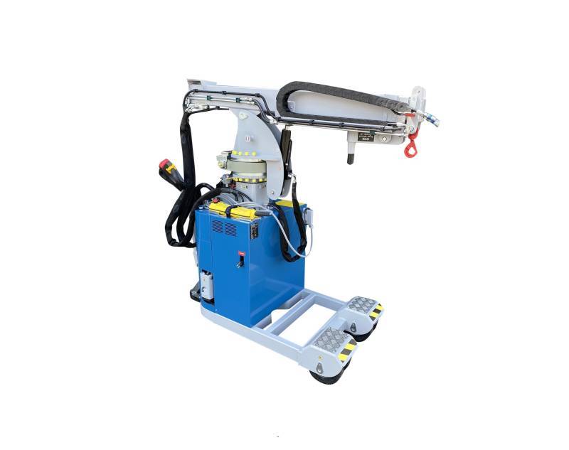 Elektrischer 180°-All-Terrain-Kran mit Stützfüßen